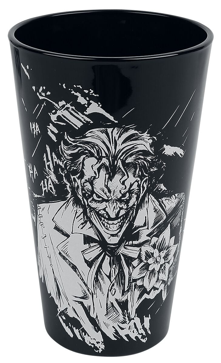 Batman Batman und Joker Trinkglas multicolor von Batman