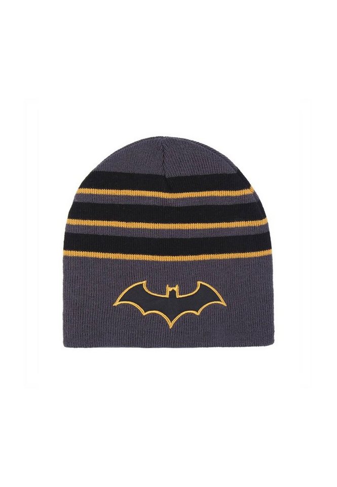 Batman Beanie Kinder Jungen Strickmützte Winter-Beanie-Mütze von Batman