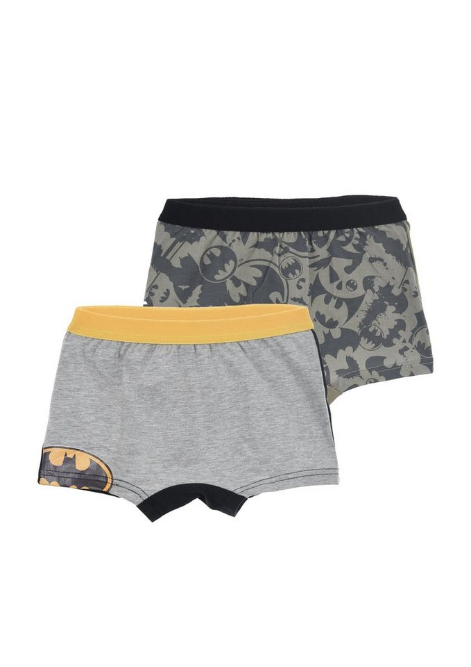 Batman Boxershorts Dark Knight Kinder Jungen Unterhosen Pants (2-St) von Batman