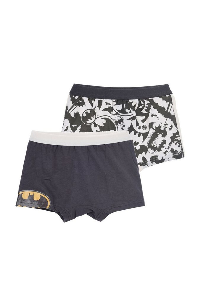 Batman Boxershorts Dark Knight Kinder Jungen Unterhosen Pants (2-St) von Batman