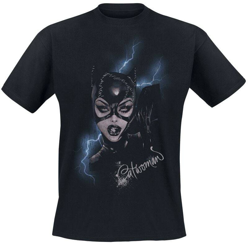 Batman Catwoman - Pose T-Shirt schwarz in XL von Batman