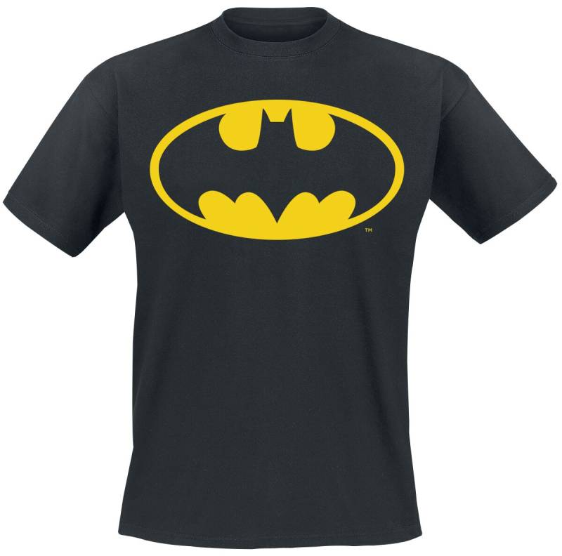 Batman Classic Logo T-Shirt schwarz in L von Batman
