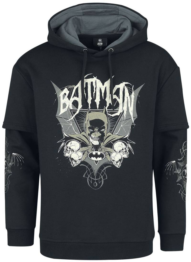 Batman - DC Comics Kapuzenpullover - Dark Smile - S - für Männer - Größe S - schwarz  - EMP exklusives Merchandise! von Batman
