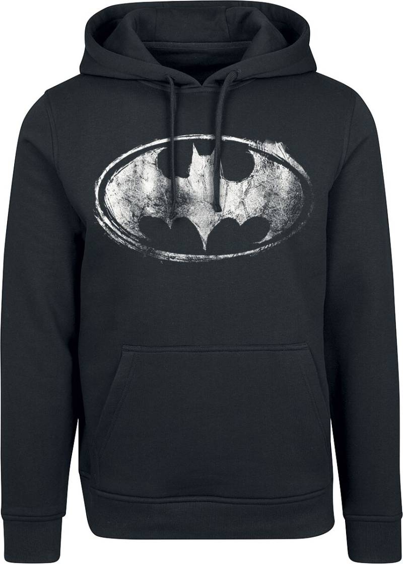 Batman - DC Comics Kapuzenpullover - Smudge Logo - S bis XXL - für Männer - Größe L - schwarz  - EMP exklusives Merchandise! von Batman