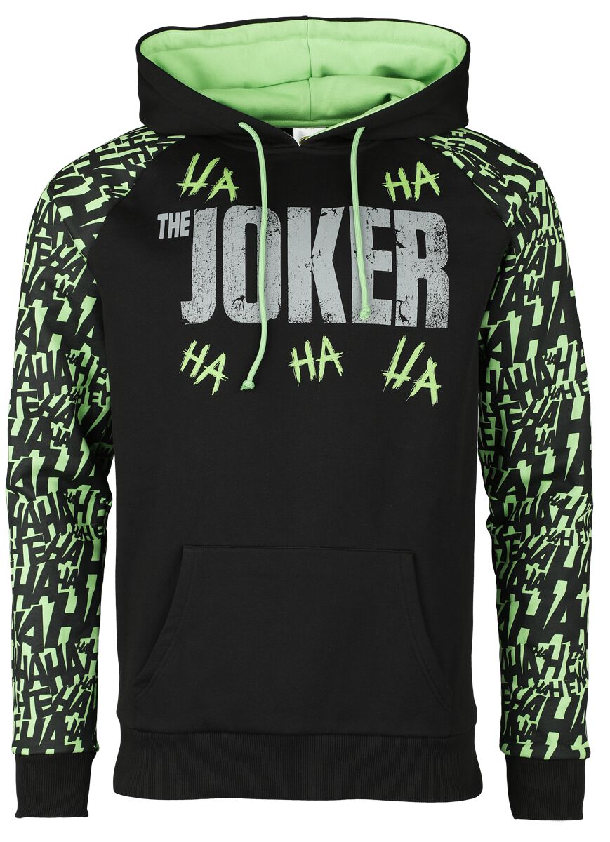 Batman - DC Comics Kapuzenpullover - The Joker - Ha Ha - S bis XXL - für Männer - Größe L - multicolor  - Lizenzierter Fanartikel von Batman