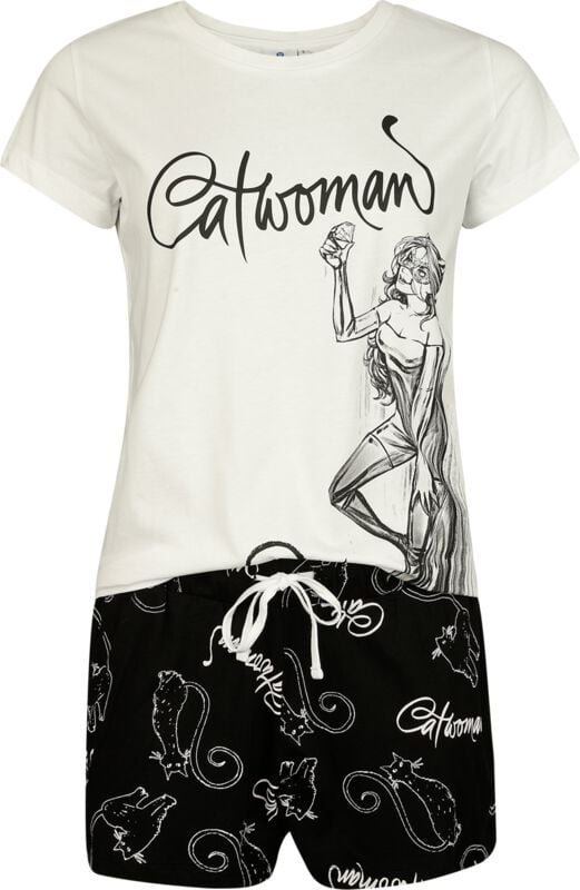 Batman - DC Comics Schlafanzug - Catwoman - S bis 3XL - für Damen - Größe XXL - multicolor  - EMP exklusives Merchandise! von Batman