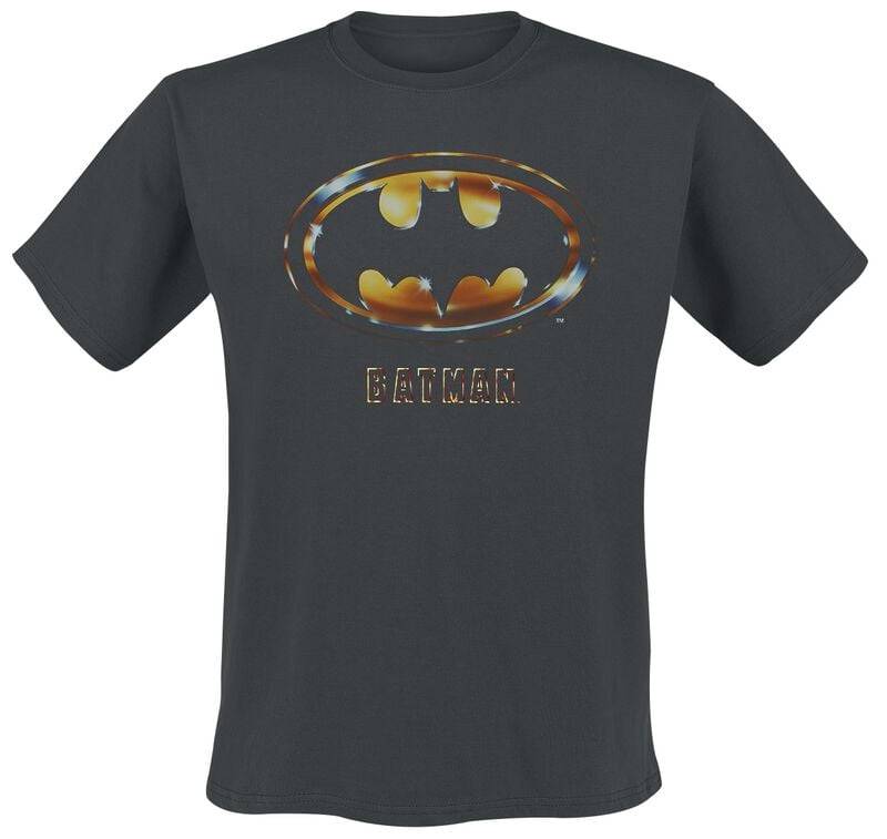 Batman - DC Comics T-Shirt - Batman - Movie Logo - S bis 3XL - für Männer - Größe XL - schwarz  - Lizenzierter Fanartikel von Batman