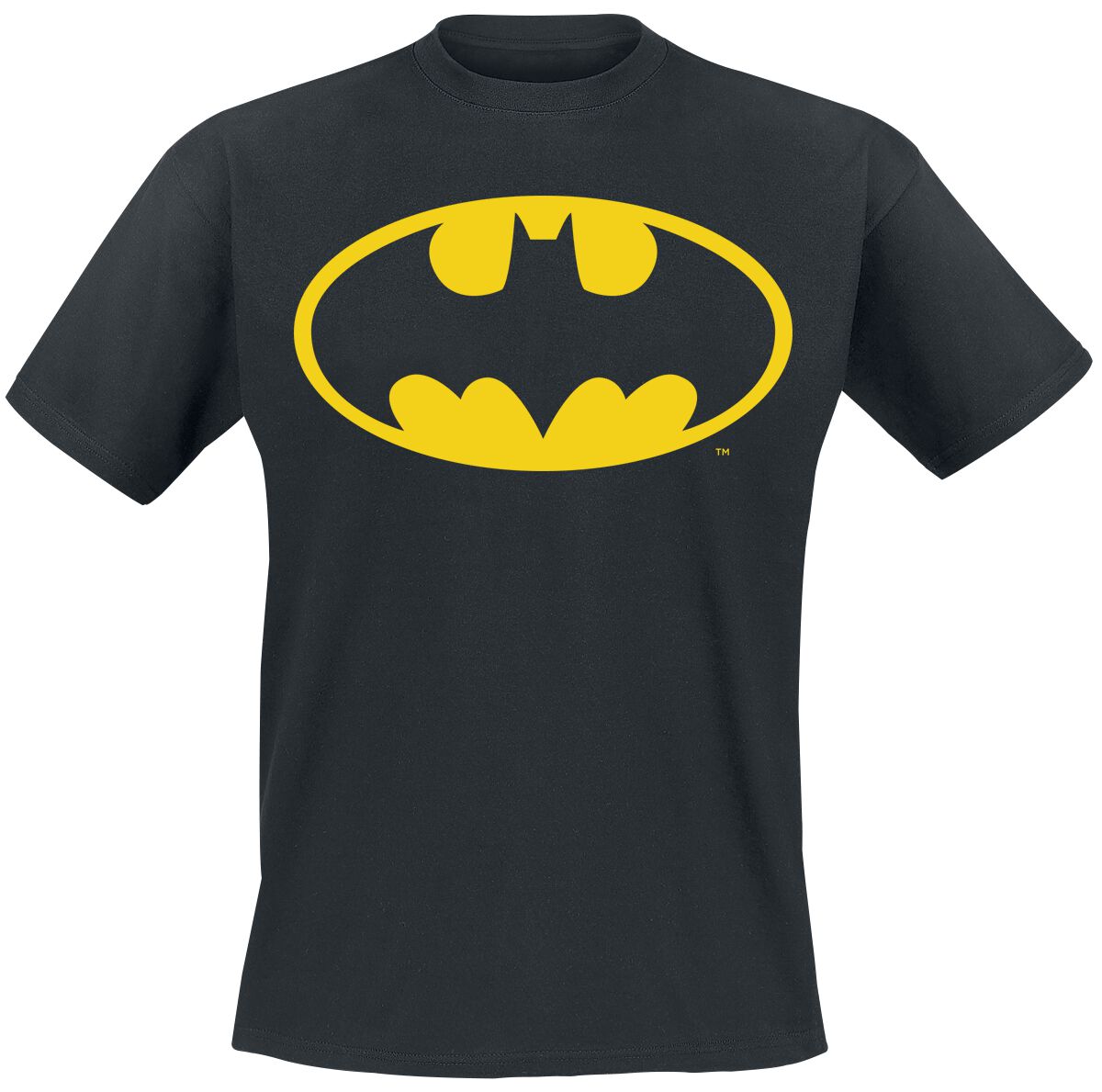 Batman - DC Comics T-Shirt - Classic Logo - S bis 4XL - für Männer - Größe M - schwarz  - Lizenzierter Fanartikel von Batman
