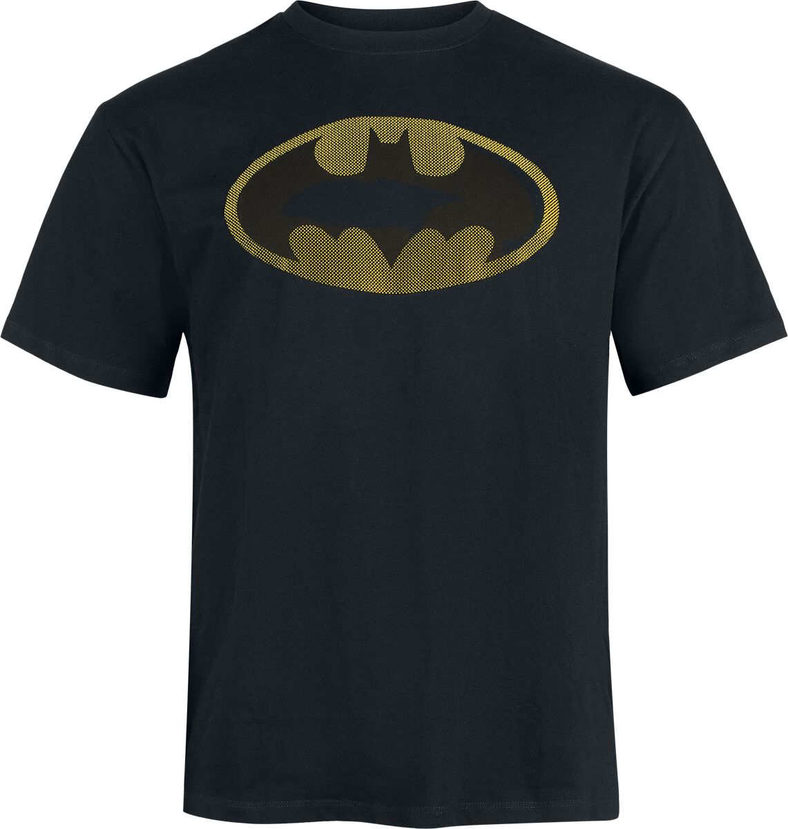 Batman - DC Comics T-Shirt - Logo - Dots - S bis XXL - für Männer - Größe S - schwarz  - Lizenzierter Fanartikel von Batman