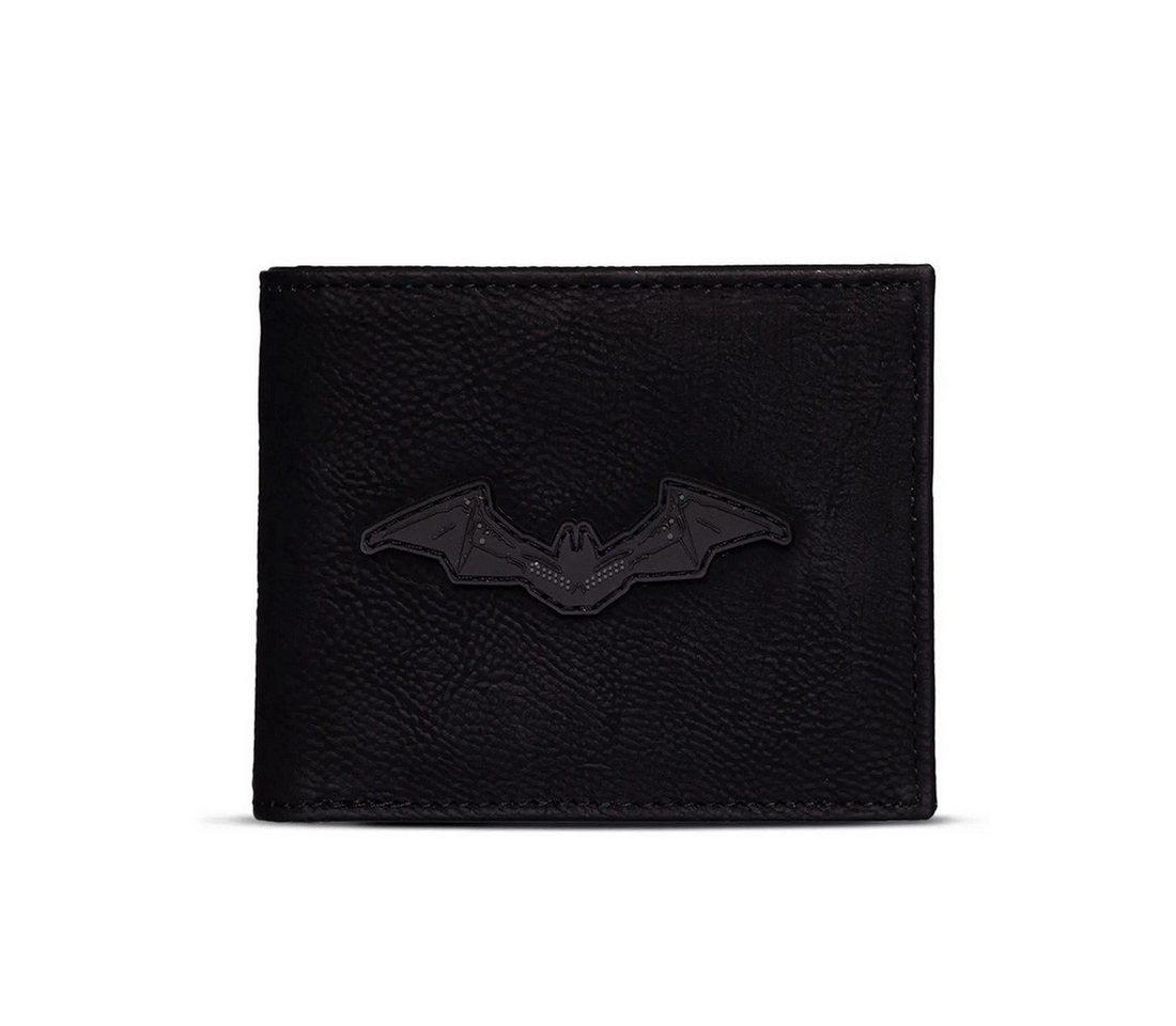 Batman Geldbörse Rubber Bat Logo, DC Comics Bifold Geldbeutel Portemonnaie von Batman