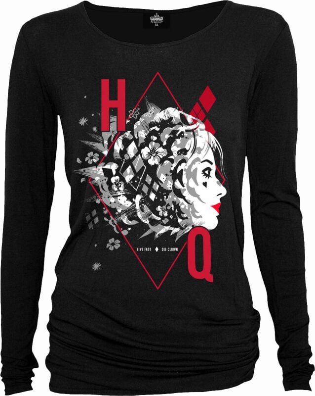 Batman Harley Quinn Langarmshirt schwarz in XL Batman Harley Quinn Langarmshirt schwarz in XL von Batman