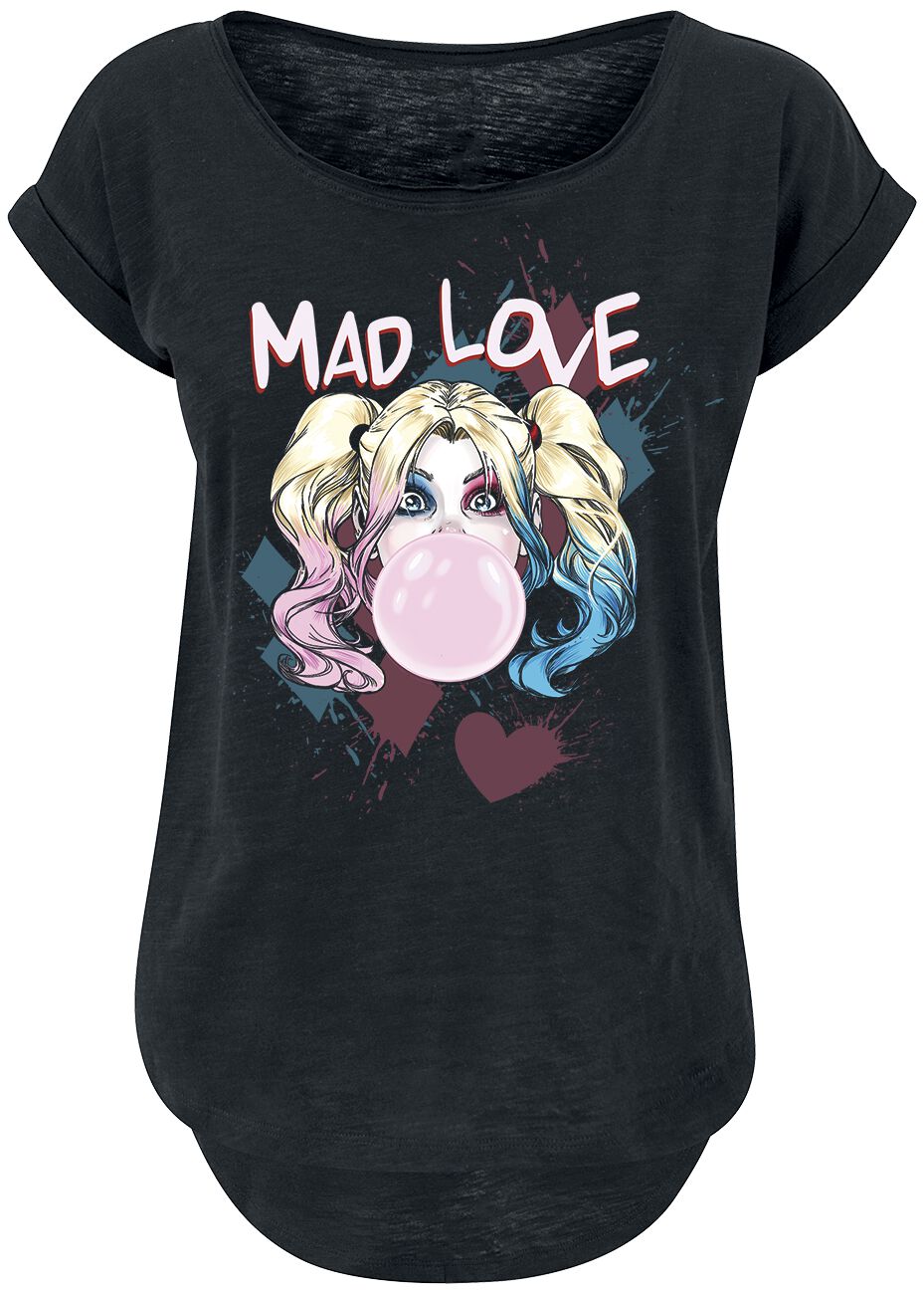 Batman Harley Quinn - Mad Love T-Shirt schwarz in M von Batman