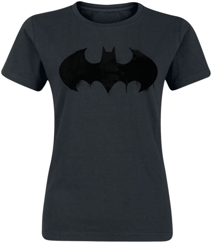 Batman Inked Logo T-Shirt schwarz in XXL von Batman