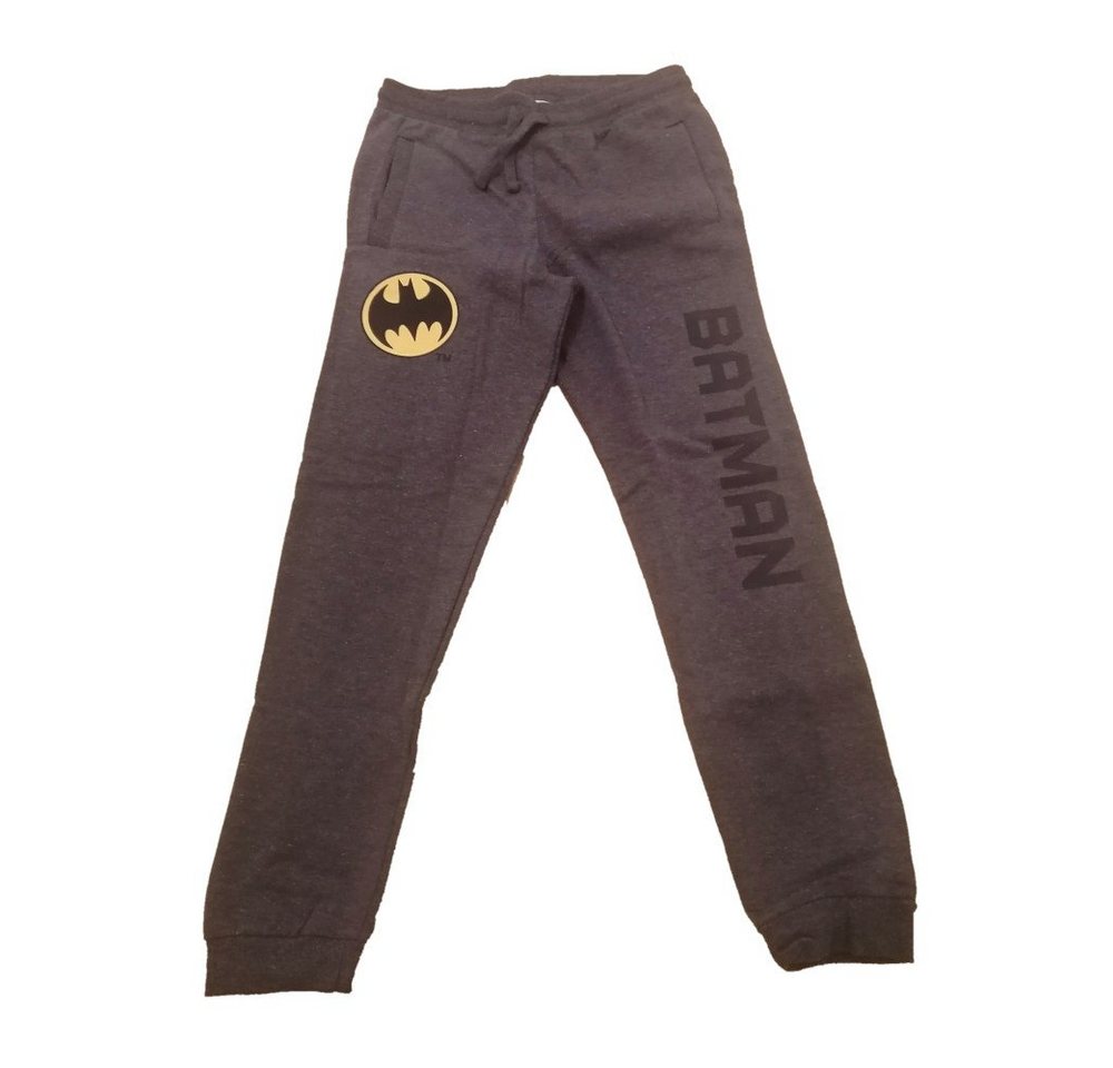 Batman Jogginghose Jogginghose für Kinder mit Batman-Logo - Dunkelgrau mit gelbem Logo Batman Jogginghose Jogginghose für Kinder mit Batman-Logo - Dunkelgrau mit gelbem Logo von Batman