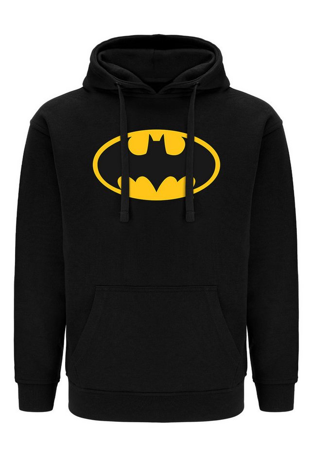 Batman Kapuzenpullover Herren Kapuzenpullover Hoodie Batman 001 DC Schwarz von Batman