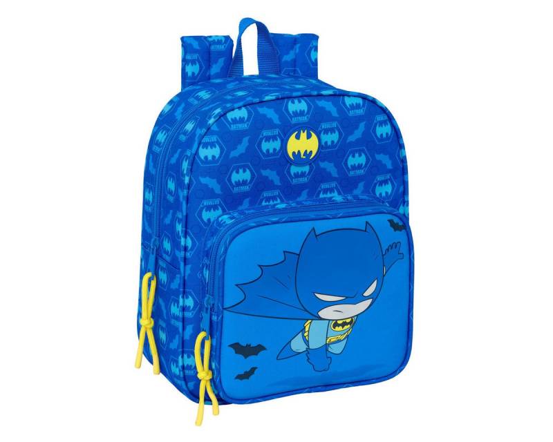 Batman Kinderrucksack Batman Kinderrucksack Blau 22x27x10 cm Freizeitrucksack für Kinder von Batman