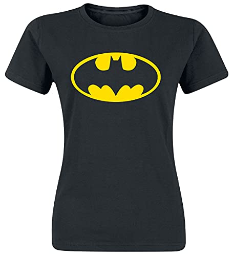 Batman Logo Frauen T-Shirt schwarz XL von Batman