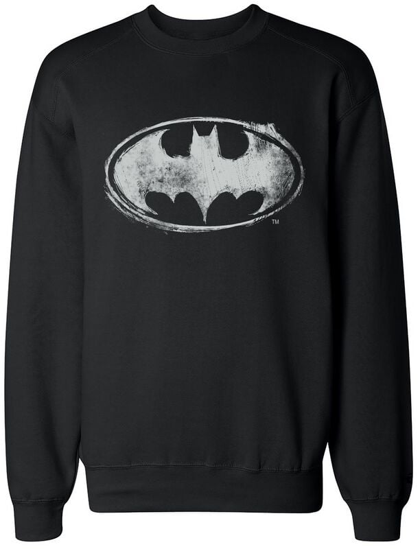 Batman Logo Sweatshirt schwarz in XXL Batman Logo Sweatshirt schwarz in XXL von Batman