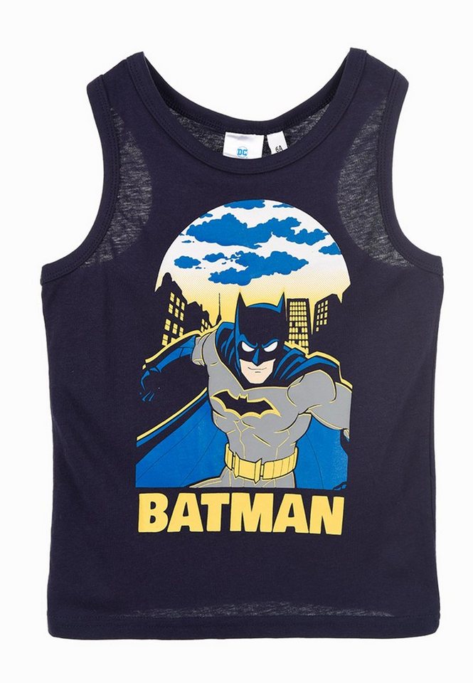 Batman Muskelshirt Jungen Tank-Top Sommer-Shirt Muskel-Shirt von Batman