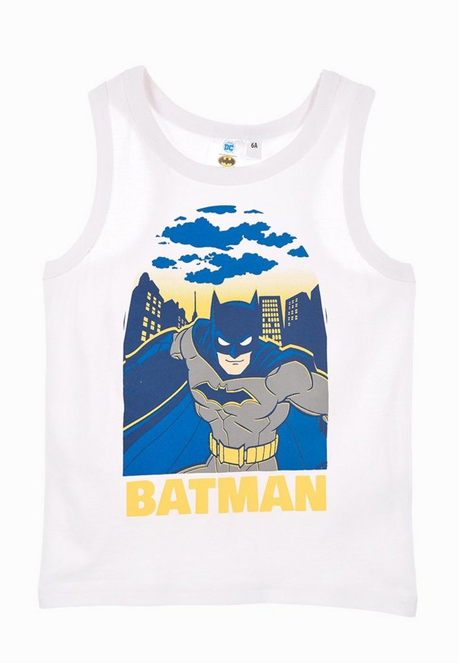 Batman Muskelshirt Jungen Tank-Top Sommer-Shirt Muskel-Shirt von Batman