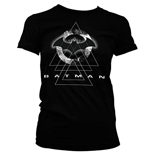 Batman Offizielles Lizenzprodukt Mystic Damen T-Shirt (Schwarz), Medium von Batman