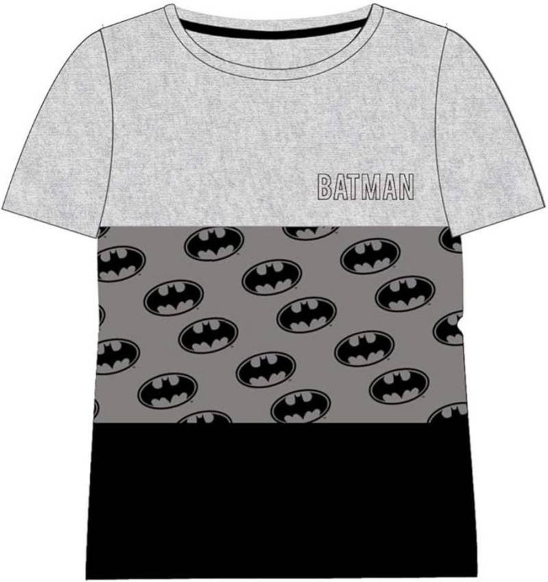 Batman Print-Shirt BATMAN Kinder T-Shirt 5-12 Jahre weiß oder grau von Batman