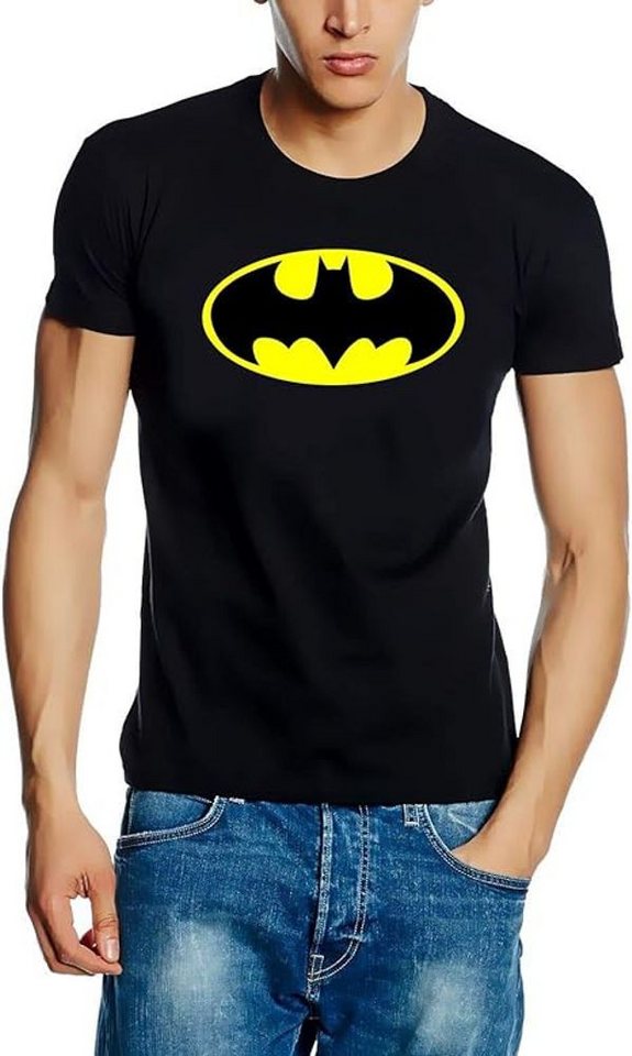 Batman Print-Shirt BATMAN T-Shirt Schwarz Kinder + Jugendliche Gr. S von Batman