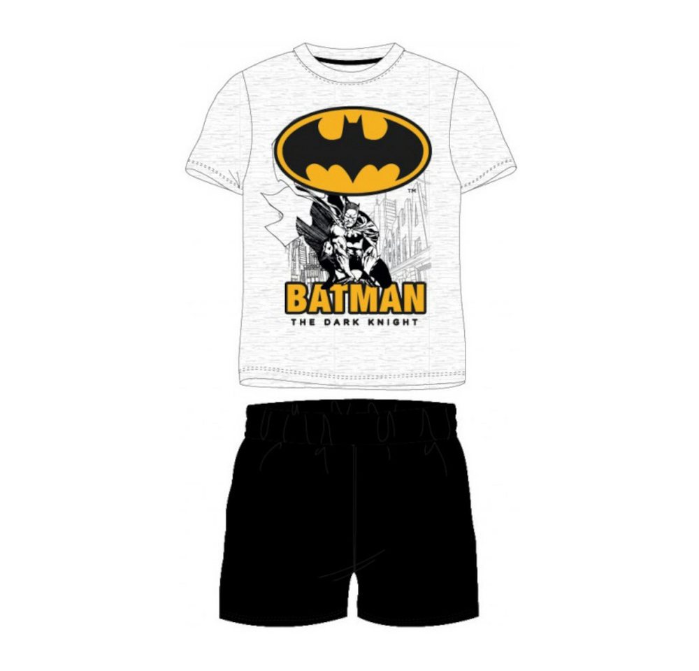 Batman Pyjama Kurzer Jungen-Pyjama "Batman - The Dark Knight", Gr. 134-164 (Set, 2 tlg) von Batman