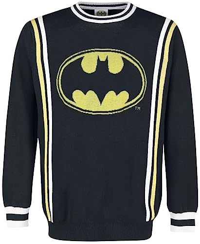 Batman Retro Logo Männer Strickpullover Multicolor M von Batman