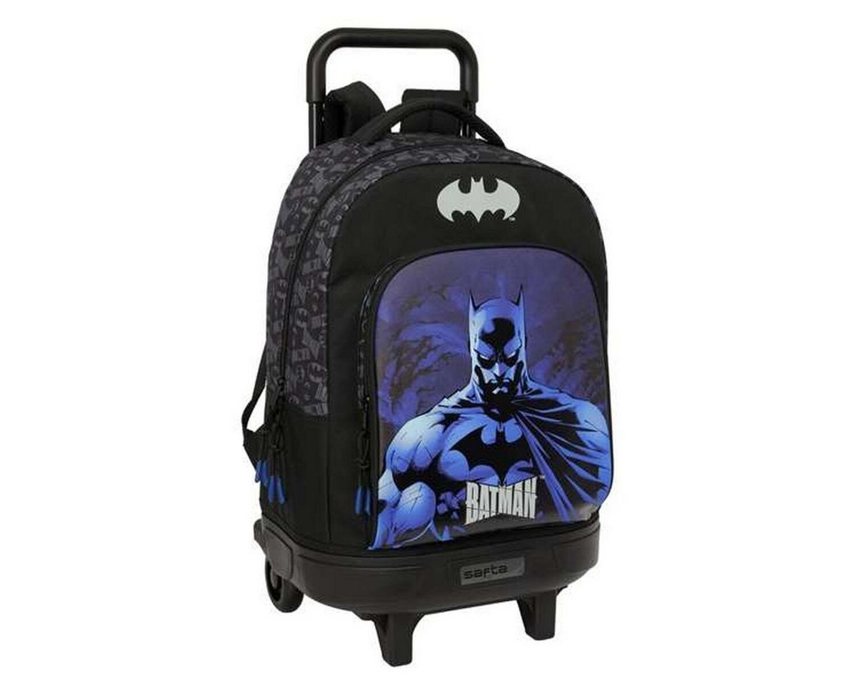 Batman Rucksack Kinder Rucksack mit Rädern Batman Schwarz von Batman