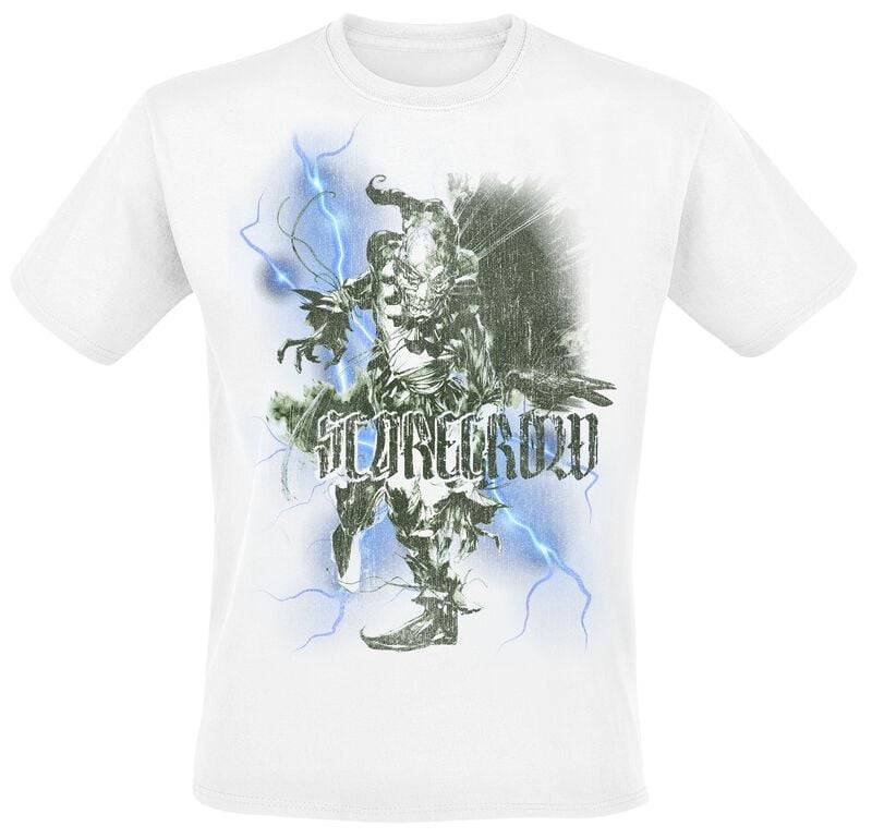 Batman Scarecrow - Spark T-Shirt weiß in M von Batman