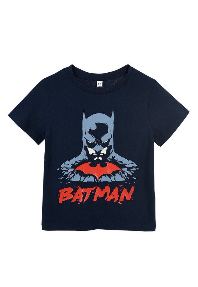 Batman T-Shirt Kinder Jungen Oberteil Shirt T-Shirt von Batman