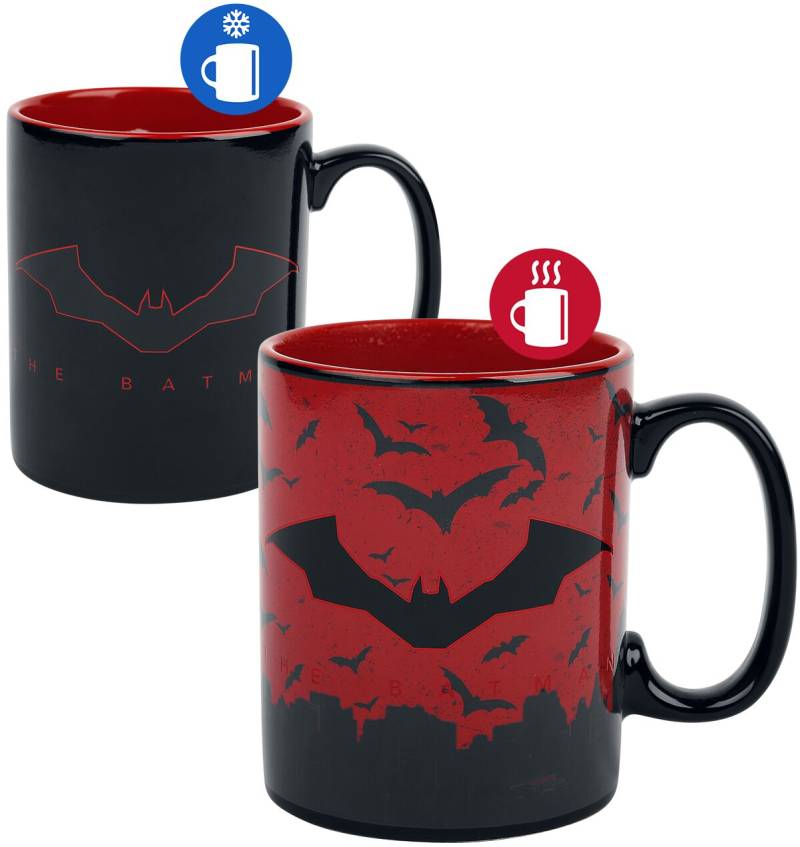 Batman The Batman - Tasse mit Thermoeffekt Tasse schwarz rot Batman The Batman - Tasse mit Thermoeffekt Tasse schwarz rot von Batman