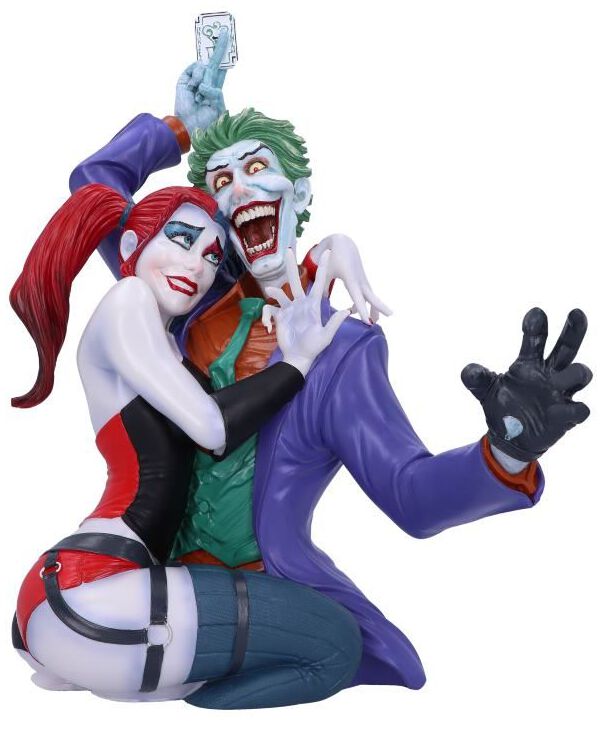 Batman The Joker und Harley Quinn Statue multicolor von Batman