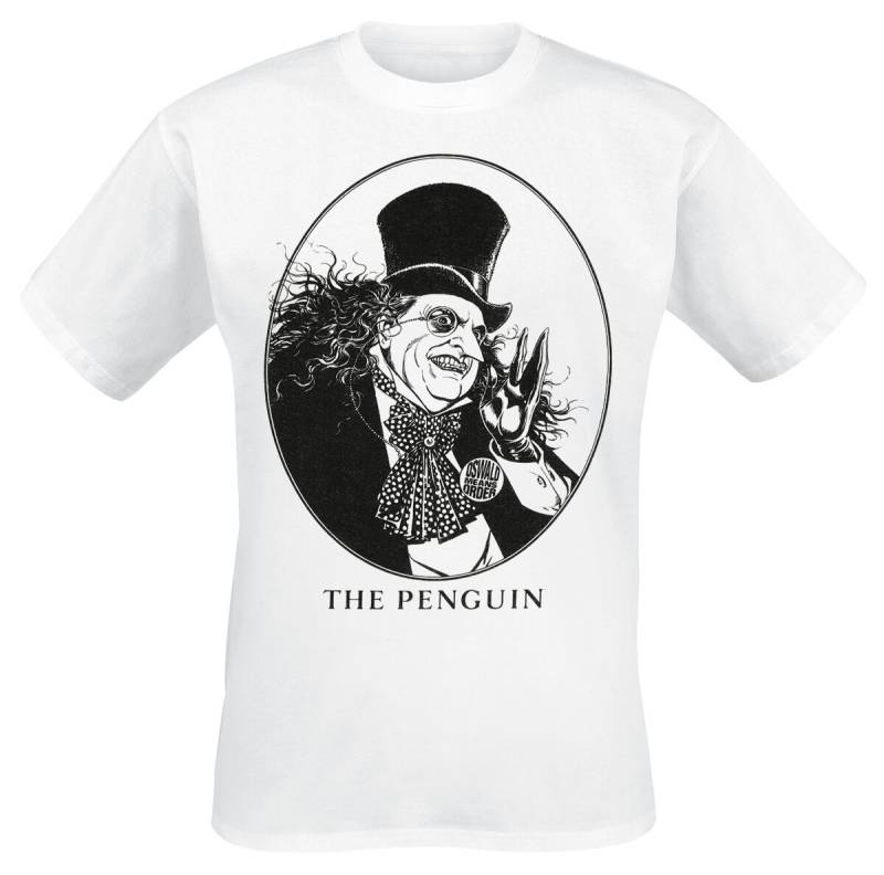 Batman The Penguin T-Shirt weiß in L von Batman