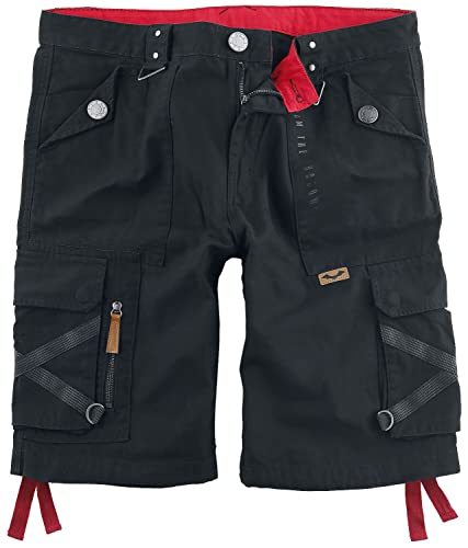 Batman The Red Männer Short schwarz XL 100% Baumwolle DC Comics, Fan-Merch, Filme von Batman