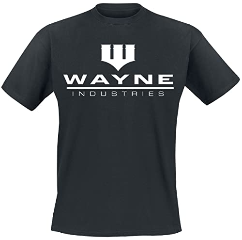 Batman Wayne Industries Männer T-Shirt schwarz L von Batman