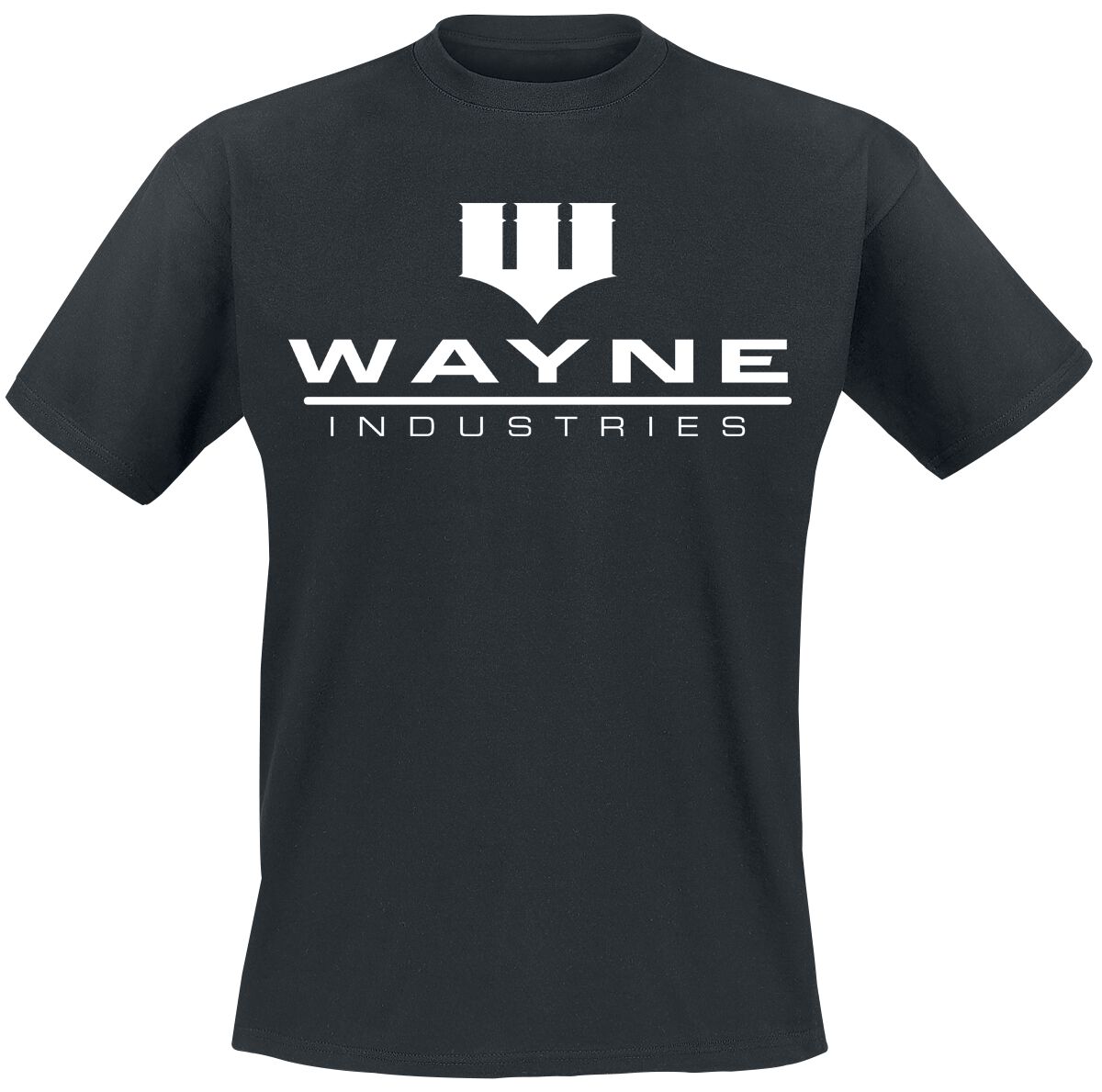 Batman Wayne Industries T-Shirt schwarz in L von Batman