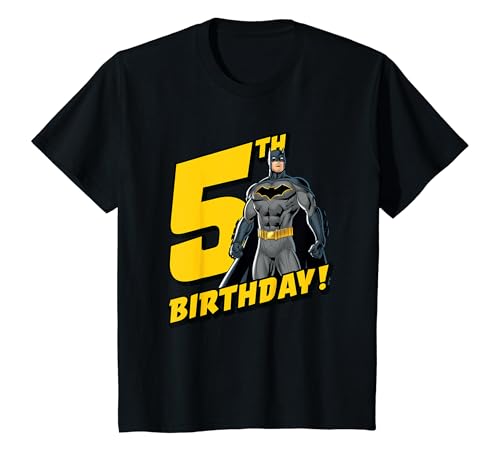 Kinder Batman 5th Birthday T-Shirt von Batman