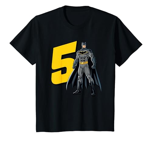 Kinder Batman Super Hero 5th Birthday T-Shirt von Batman