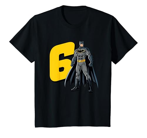 Kinder Batman Super Hero 6th Birthday T-Shirt von Batman