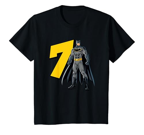 Kinder Batman Super Hero 7th Birthday T-Shirt von Batman