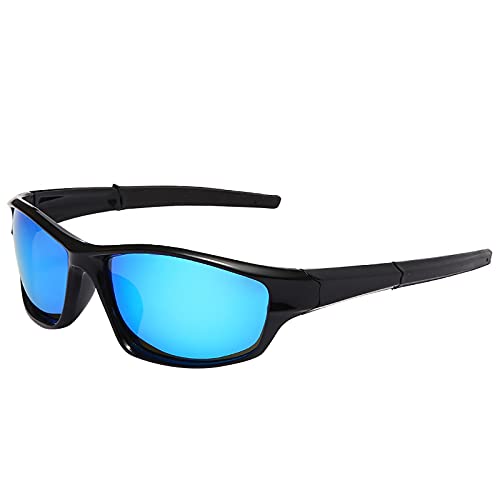 Battnot Sonnenbrille für Damen Herren, Outdoor Sports Radfahren Fahren Reiten Schutzbrillen Vintage Unisex Sonnenbrille Mode Brillen Männer Frauen Billig Retro Sunglasses Super Coole Travel Eyewear von Batnott