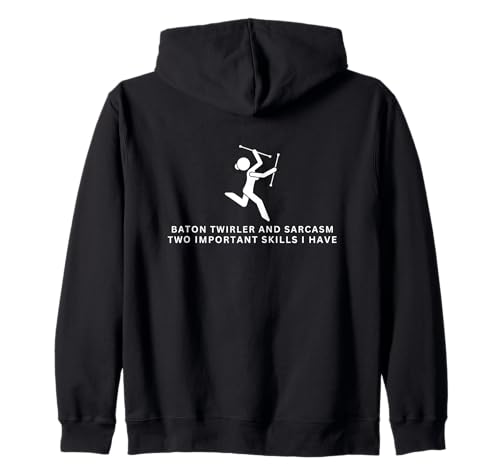 Baton Twirler und Sarcasm Women Lustiges Schlagstockwirling Kapuzenjacke Baton Twirler und Sarcasm Women Lustiges Schlagstockwirling Kapuzenjacke von Baton Twirling Costumes And Baton Twirler Gift