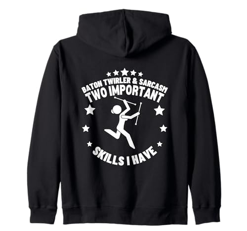 Baton Twirler und Sarcasm Women Lustiges Schlagstockwirling Kapuzenjacke Baton Twirler und Sarcasm Women Lustiges Schlagstockwirling Kapuzenjacke von Baton Twirling Costumes And Baton Twirler Gift