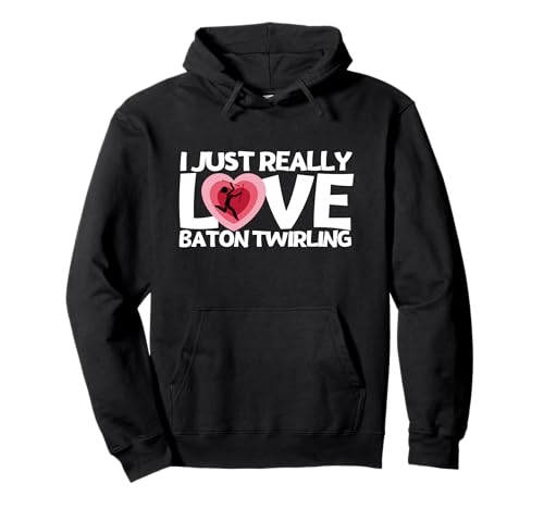 Ich Liebe Baton Twirling einfach wirklich Lustige Baton Twirler für Frauen Pullover Hoodie Ich Liebe Baton Twirling einfach wirklich Lustige Baton Twirler für Frauen Pullover Hoodie von Baton Twirling Costumes And Baton Twirler Gift