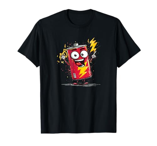 Cooler leistungsstarker Akku mit Energie für Jungen und Mädchen T-Shirt Cooler leistungsstarker Akku mit Energie für Jungen und Mädchen T-Shirt von Battery Outfit