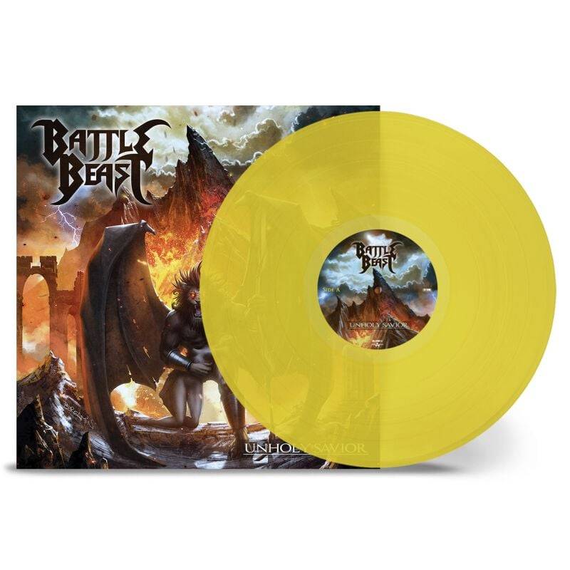 Battle Beast Unholy savior LP multicolor von Battle Beast