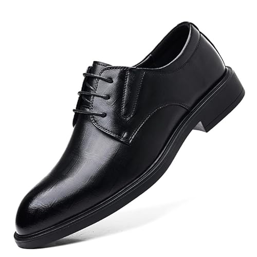 Battle Men Herrenschuhe, 8,1 cm Höhe, formeller Anzugschuh, Herren-Aufzug, lässig, Business, Schwarz, 43 EU Battle Men Herrenschuhe, 8,1 cm Höhe, formeller Anzugschuh, Herren-Aufzug, lässig, Business, Schwarz, 43 EU von Battle Men