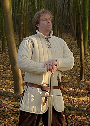 Battle-Merchant Langer Gambeson mit abnehmbaren Ärmeln, Gr. M von Battle-Merchant